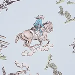 WILD WEST BLUE Schumacher Wallpaper wallpaper - SKU 5014121