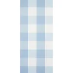 WILLA CHECK LARGE CHAMBRAY Schumacher Wallpaper wallpaper - SKU 5012350