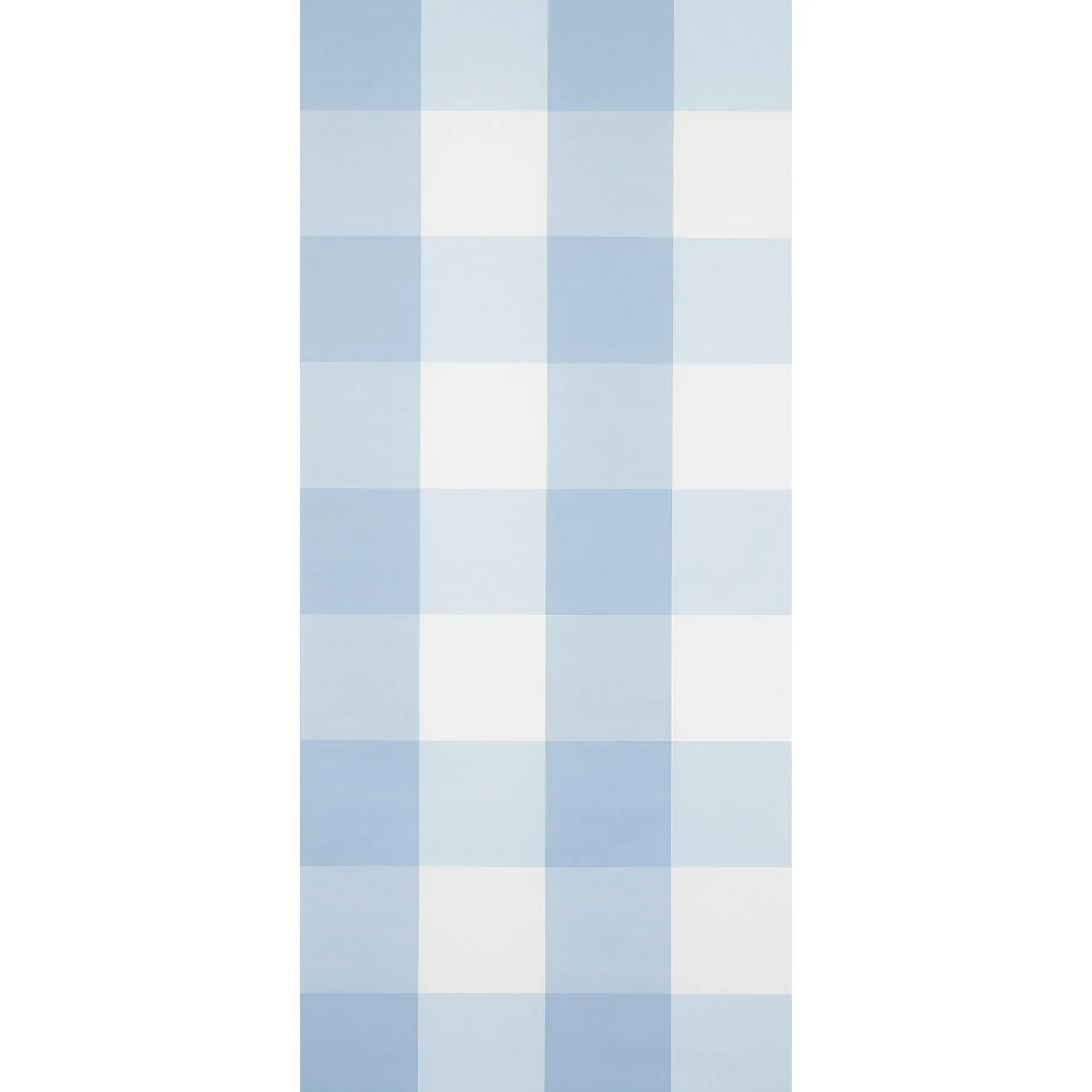 WILLA CHECK LARGE CHAMBRAY Schumacher Wallpaper wallpaper - SKU 5012350
