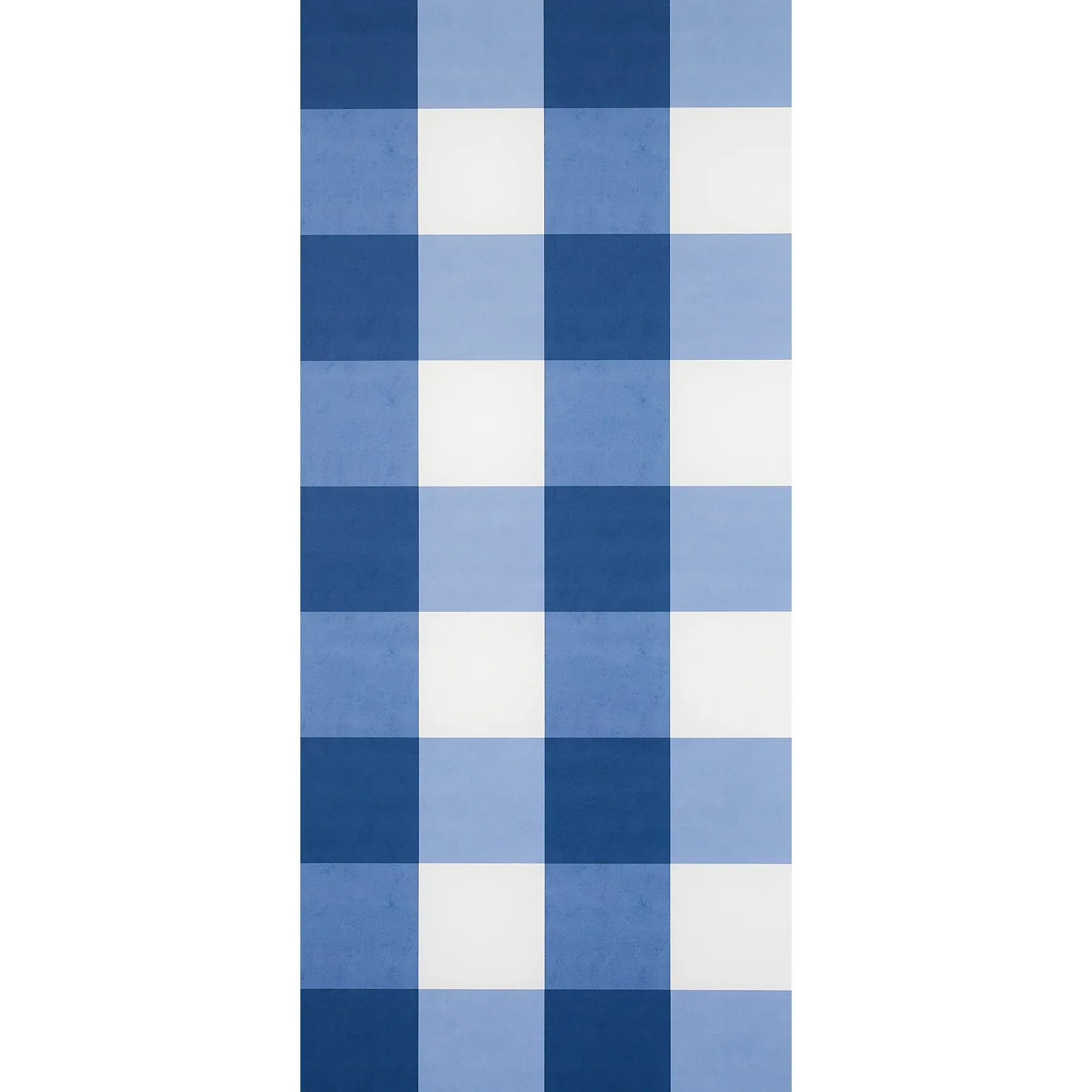 WILLA CHECK LARGE NAVY Schumacher Wallpaper wallpaper - SKU 5012351