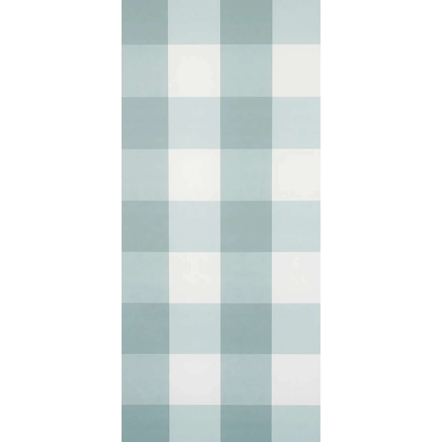 WILLA CHECK LARGE SEAGLASS Schumacher Wallpaper wallpaper - SKU 5012356