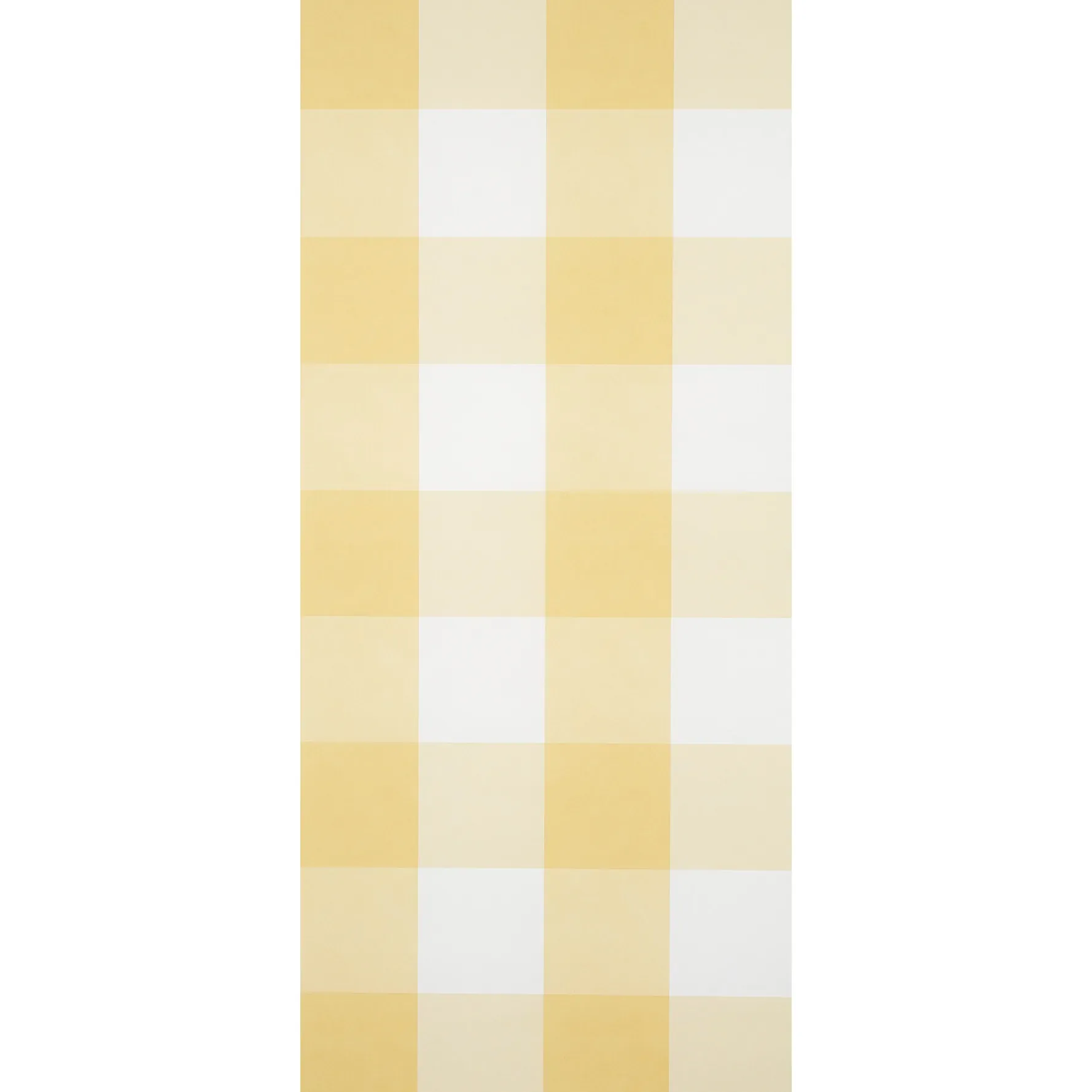 WILLA CHECK LARGE YELLOW Schumacher Wallpaper wallpaper - SKU 5012353