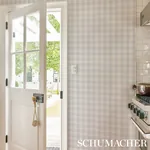 WILLA CHECK SMALL - LAVENDER Schumacher Wallpaper | Wallpape WILLA CHECK SMALL LAVENDER Schumacher Wallpaper wallpaper - SKU 5012365