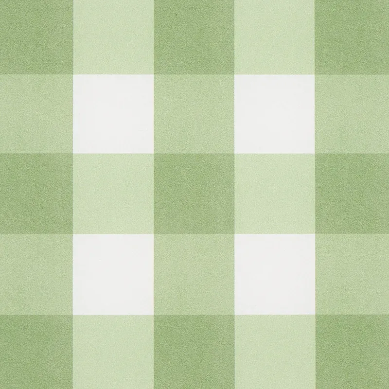 WILLA CHECK SMALL LEAF Schumacher Wallpaper wallpaper - SKU 5012362