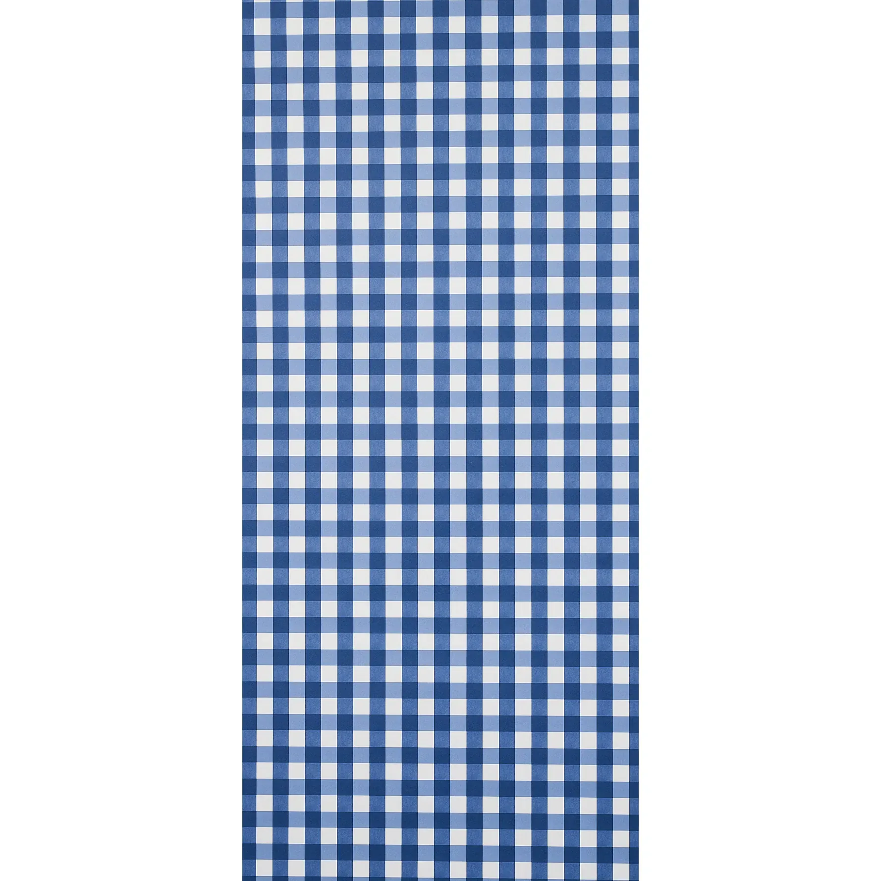 WILLA CHECK SMALL NAVY Schumacher Wallpaper wallpaper - SKU 5012361