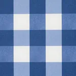 WILLA CHECK SMALL NAVY Schumacher Wallpaper wallpaper - SKU 5012361