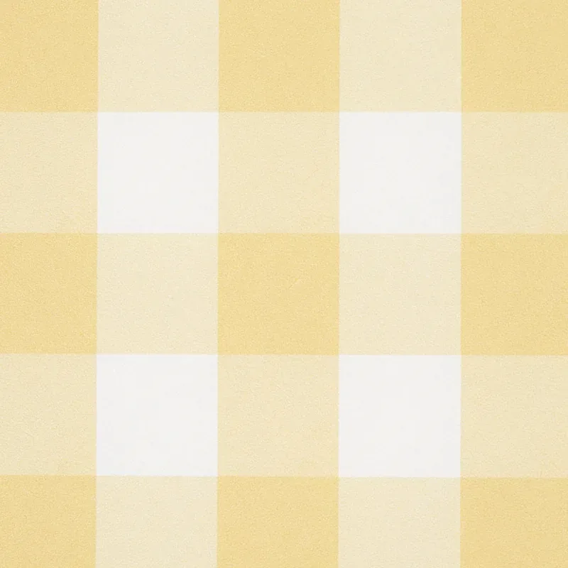 WILLA CHECK SMALL - YELLOW Schumacher Wallpaper | Wallpaper WILLA CHECK SMALL YELLOW Schumacher Wallpaper wallpaper - SKU 5012363