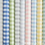 WILLA CHECK SMALL - YELLOW Schumacher Wallpaper | Wallpaper WILLA CHECK SMALL YELLOW Schumacher Wallpaper wallpaper - SKU 5012363