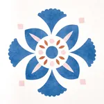 WILLARD HOUSE STENCIL - BLUE Schumacher Wallpaper | Wallpape WILLARD HOUSE STENCIL BLUE Schumacher Wallpaper wallpaper - SKU 5014840
