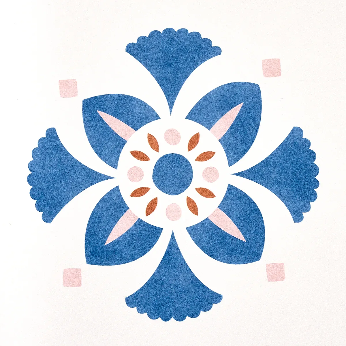 WILLARD HOUSE STENCIL - BLUE Schumacher Wallpaper | Wallpape WILLARD HOUSE STENCIL BLUE Schumacher Wallpaper wallpaper - SKU 5014840