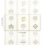 WILLARD HOUSE STENCIL - GREEN Schumacher Wallpaper | Wallpap WILLARD HOUSE STENCIL GREEN Schumacher Wallpaper wallpaper - SKU 5014841