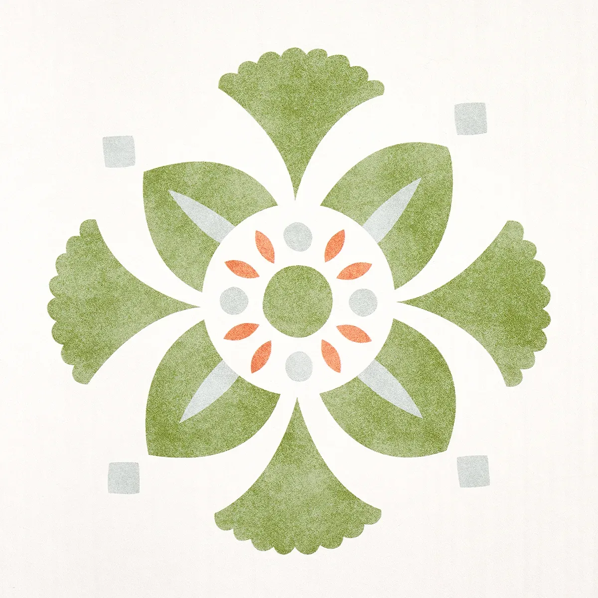 WILLARD HOUSE STENCIL - GREEN Schumacher Wallpaper | Wallpap WILLARD HOUSE STENCIL GREEN Schumacher Wallpaper wallpaper - SKU 5014841