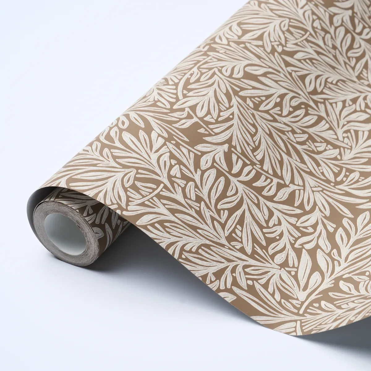 Schumacher WILLOW LEAF - MOCHA Wallpaper | Buy Online Schumacher WILLOW LEAF wallpaper, color MOCHA, SKU 5004138