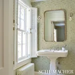 WILLOW LEAF - MOSS Schumacher Wallpaper | Wallpaper Twins WILLOW LEAF MOSS Schumacher Wallpaper wallpaper - SKU 5004137