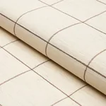 Schumacher WINDOWPANE EMBROIDERED SISAL - JAVA Wallpaper | Buy Online Schumacher WINDOWPANE EMBROIDERED SISAL wallpaper