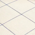 WINDOWPANE EMBROIDERED SISAL NAVY Schumacher Wallpaper wallpaper - SKU 5015200