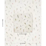 WOODLAND FEATHERS PEBBLE Schumacher Wallpaper wallpaper - SKU 5016060