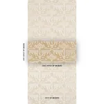 WOODLAND LEOPARD SISAL OATMEAL Schumacher Wallpaper wallpaper - SKU 5012303