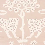 WOODLAND LEOPARD SISAL PETAL Schumacher Wallpaper wallpaper - SKU 5012302