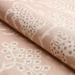 WOODLAND LEOPARD SISAL PETAL Schumacher Wallpaper wallpaper - SKU 5012302