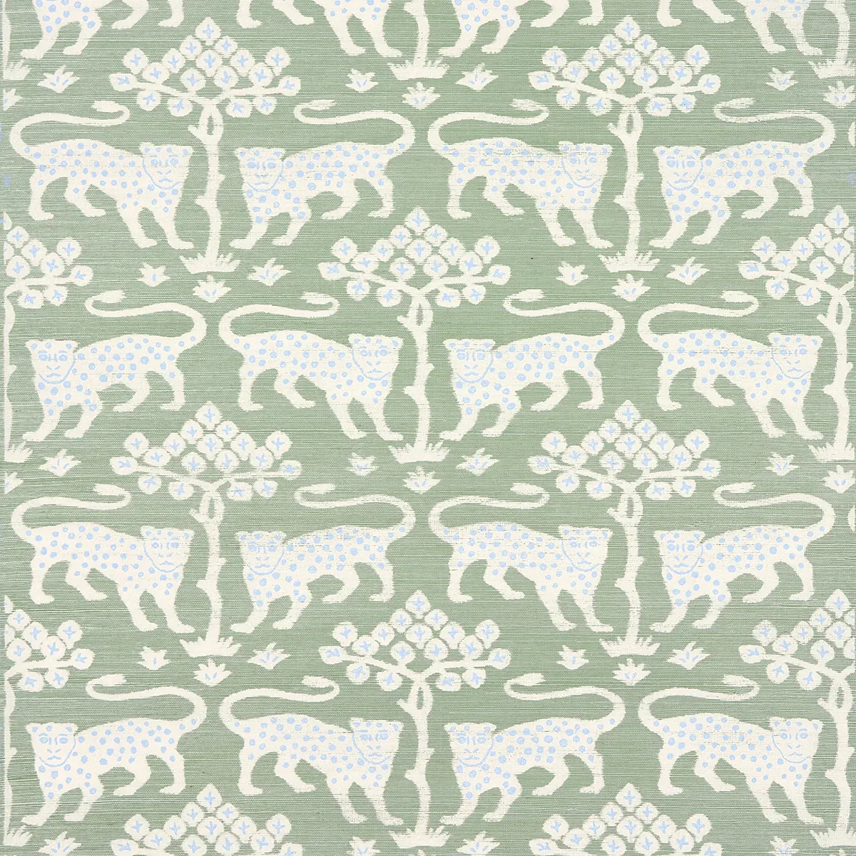 5012300 | WOODLAND LEOPARD SISAL – SEAGLASS