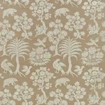 WOODLAND SILHOUETTE SISAL MOCHA Schumacher Wallpaper wallpaper - SKU 5008283
