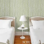 WOODPERRY - MOSS Schumacher Wallpaper | Wallpaper Twins WOODPERRY MOSS Schumacher Wallpaper wallpaper - SKU 5008794