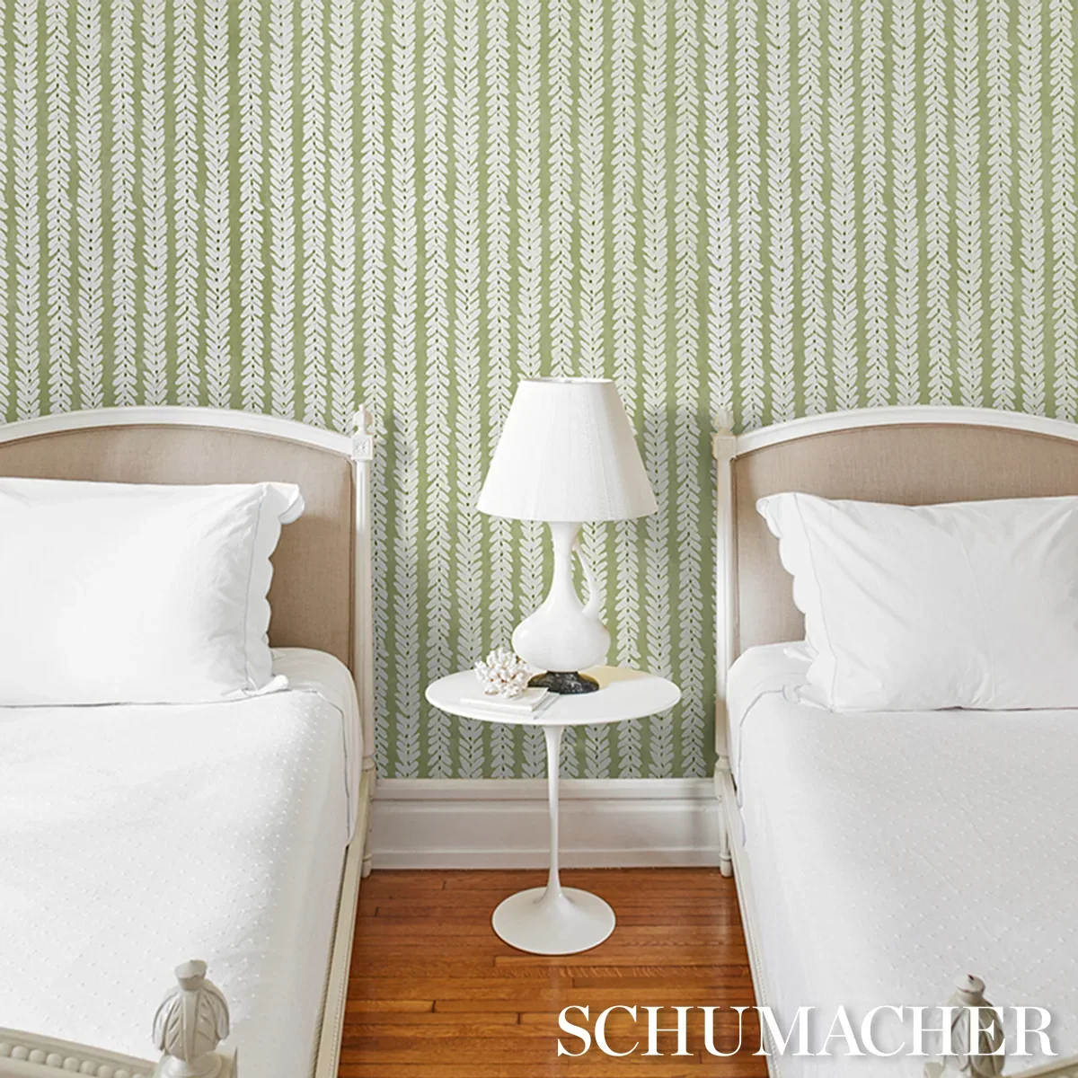 WOODPERRY - MOSS Schumacher Wallpaper | Wallpaper Twins WOODPERRY MOSS Schumacher Wallpaper wallpaper - SKU 5008794