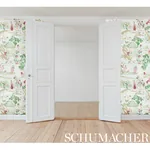 YANGTZE RIVER AQUA Schumacher Wallpaper wallpaper - SKU 5009091