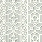 ZANZIBAR TRELLIS - CLOUD Schumacher Wallpaper | Wallpaper Tw ZANZIBAR TRELLIS CLOUD Schumacher Wallpaper wallpaper - SKU 5006943