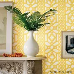 ZANZIBAR TRELLIS - CLOUD Schumacher Wallpaper | Wallpaper Tw ZANZIBAR TRELLIS CLOUD Schumacher Wallpaper wallpaper - SKU 5006943
