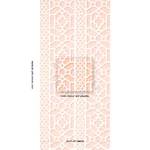 ZANZIBAR TRELLIS CORAL Schumacher Wallpaper wallpaper - SKU 5006946
