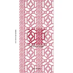 ZANZIBAR TRELLIS - LAQUER RED Schumacher Wallpaper | Wallpap ZANZIBAR TRELLIS LAQUER RED Schumacher Wallpaper wallpaper - SKU 5006948