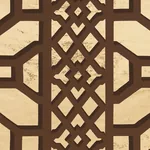 ZANZIBAR TRELLIS MYLAR GOLD MYLAR Schumacher Wallpaper wallpaper - SKU 5013640