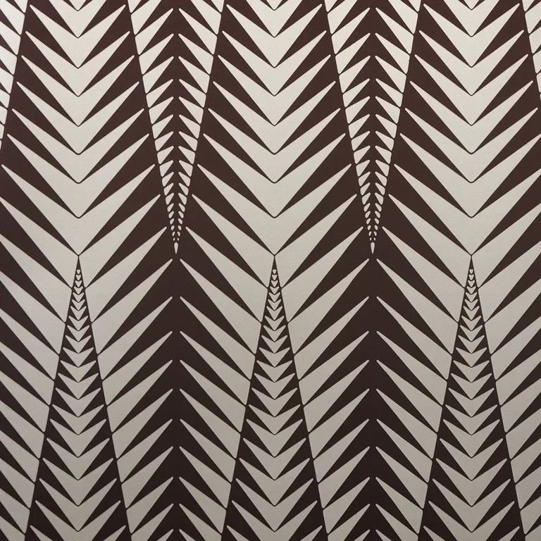 Schumacher ZEBRA wallpaper, color BROWN SILVER, SKU 5015061