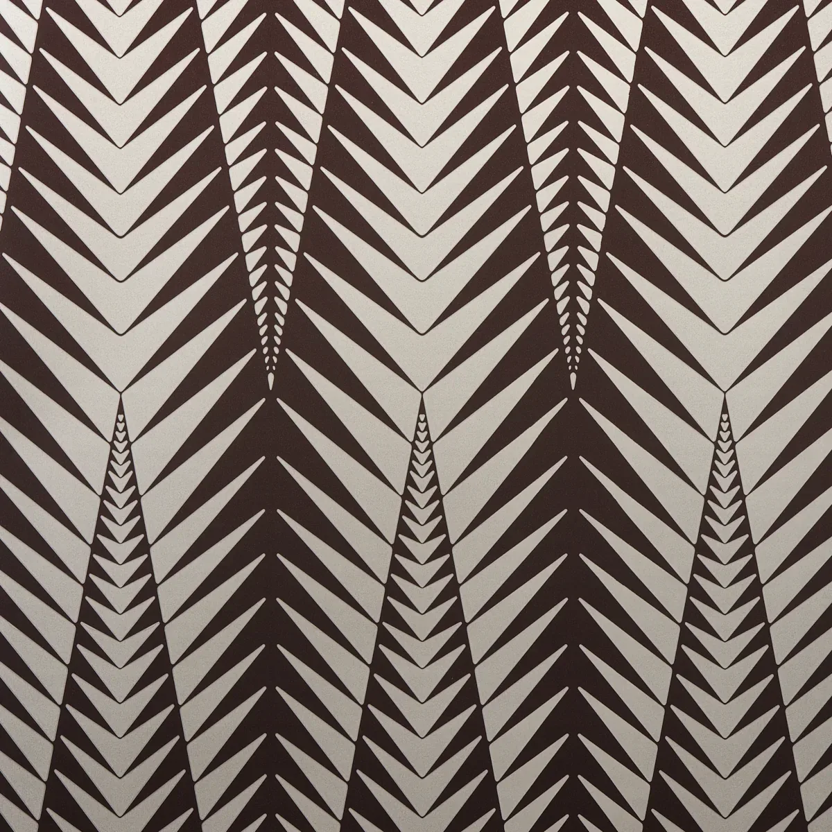 ZEBRA BROWN SILVER Schumacher Wallpaper wallpaper - SKU 5015061