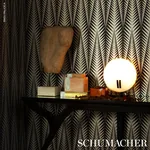 ZEBRA - BROWN SILVER Schumacher Wallpaper | Wallpaper Twins ZEBRA BROWN SILVER Schumacher Wallpaper wallpaper - SKU 5015061