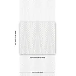 ZEBRA - DOVE GREY Schumacher Wallpaper | Wallpaper Twins ZEBRA DOVE GREY Schumacher Wallpaper wallpaper - SKU 5015062