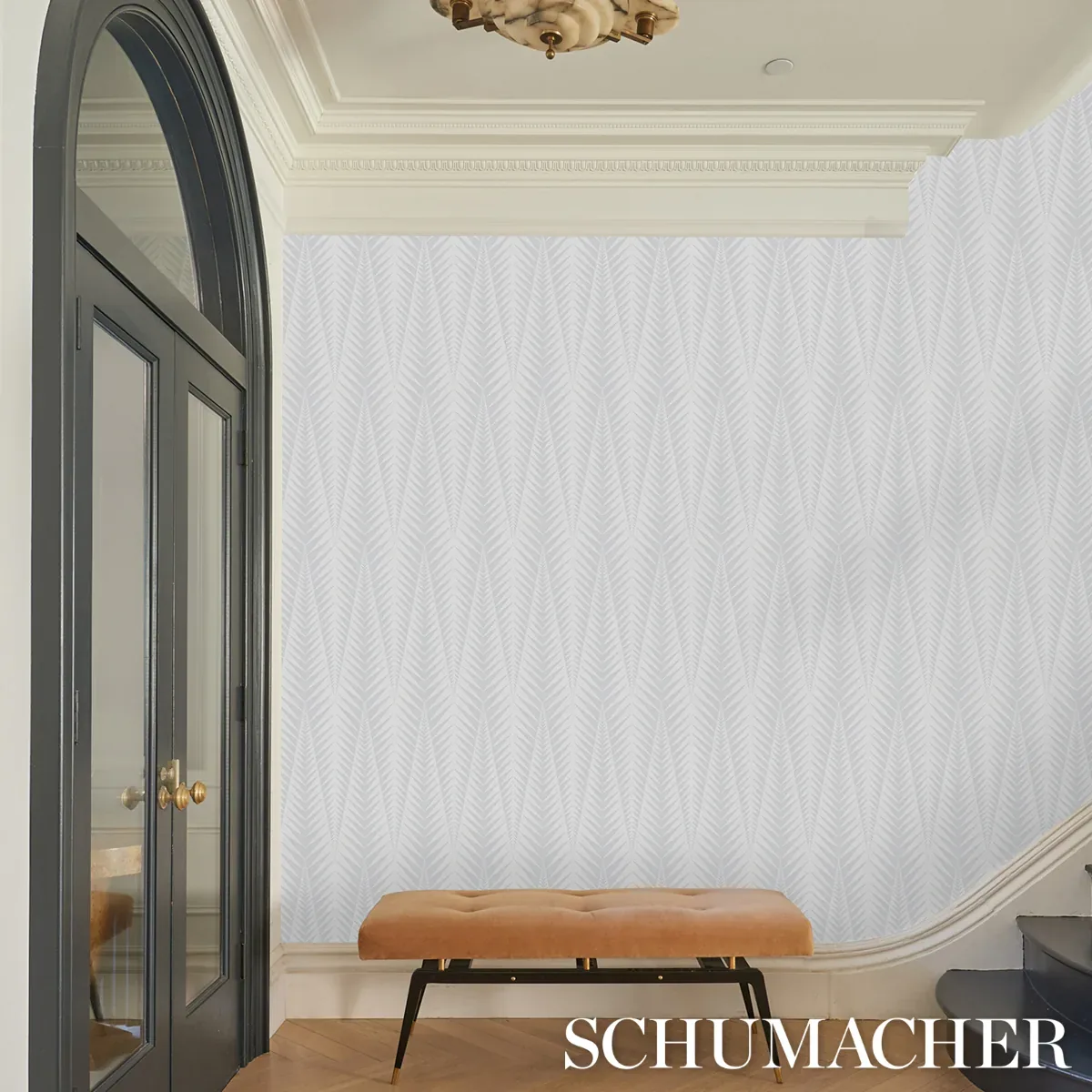 ZEBRA - DOVE GREY Schumacher Wallpaper | Wallpaper Twins ZEBRA DOVE GREY Schumacher Wallpaper wallpaper - SKU 5015062