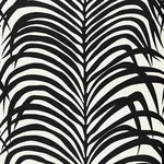 ZEBRA PALM - EBONY Schumacher Wallpaper | Wallpaper Twins ZEBRA PALM EBONY Schumacher Wallpaper wallpaper - SKU 5006932