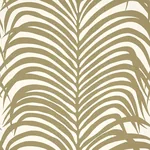 ZEBRA PALM - KHAKI Schumacher Wallpaper | Wallpaper Twins ZEBRA PALM KHAKI Schumacher Wallpaper wallpaper - SKU 5006930