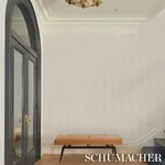 ZEBRA STONE WHITE Schumacher Wallpaper wallpaper - SKU 5015060
