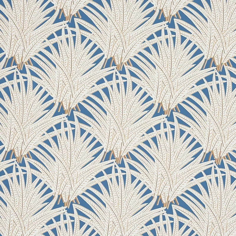 ZENADA BLUE Schumacher Wallpaper wallpaper - SKU 5012242