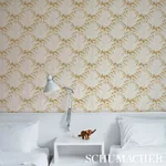 ZENADA - GOLD Schumacher Wallpaper | Wallpaper Twins ZENADA GOLD Schumacher Wallpaper wallpaper - SKU 5012241