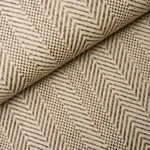 ZIG ZAG PAPERWEAVE FLAX Schumacher Wallpaper wallpaper - SKU 5016601