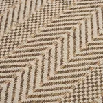 ZIG ZAG PAPERWEAVE FLAX Schumacher Wallpaper wallpaper - SKU 5016601