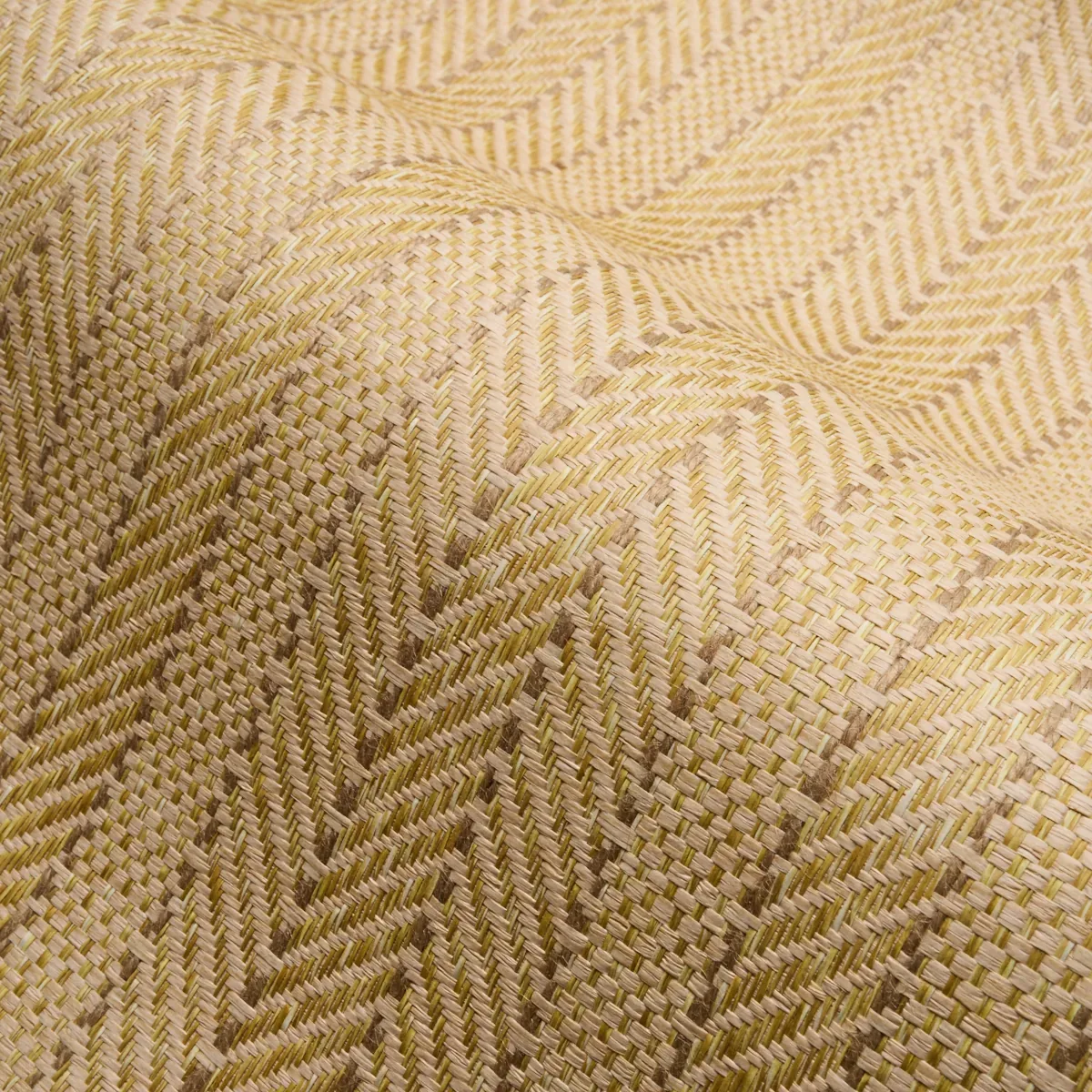 ZIG ZAG PAPERWEAVE SESAME Schumacher Wallpaper wallpaper - SKU 5016600