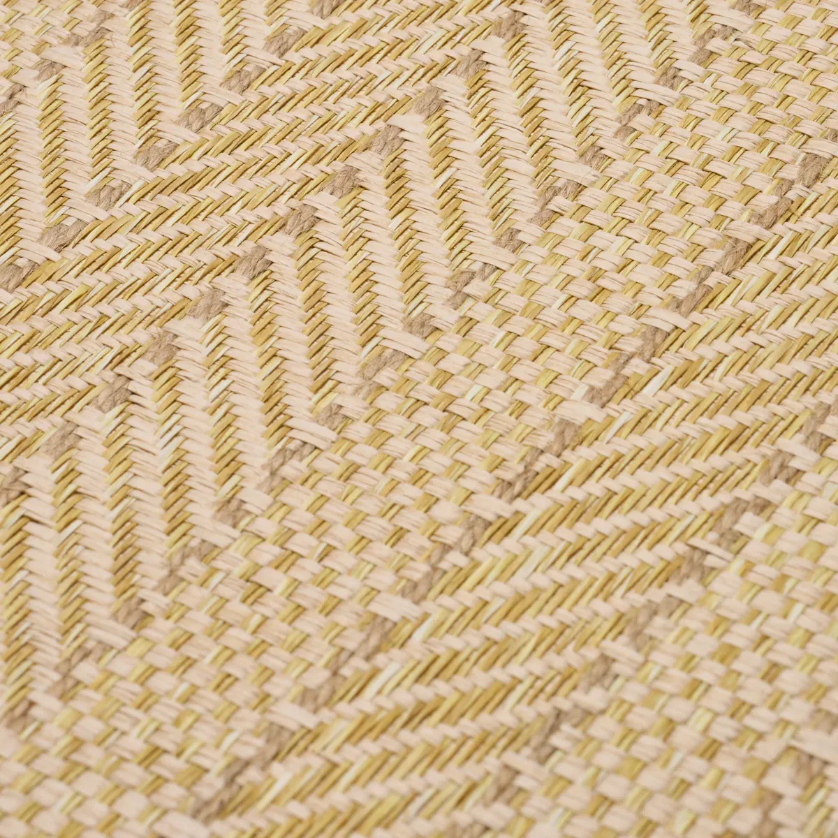 ZIG ZAG PAPERWEAVE SESAME Schumacher Wallpaper wallpaper - SKU 5016600