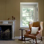 ZIG ZAG PAPERWEAVE SESAME Schumacher Wallpaper wallpaper - SKU 5016600
