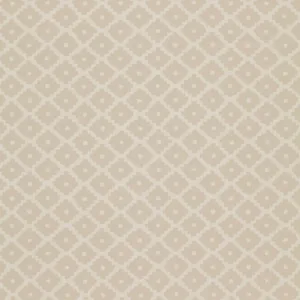 Schumacher ZIGGURAT wallpaper, color ALABASTER, SKU 5004740